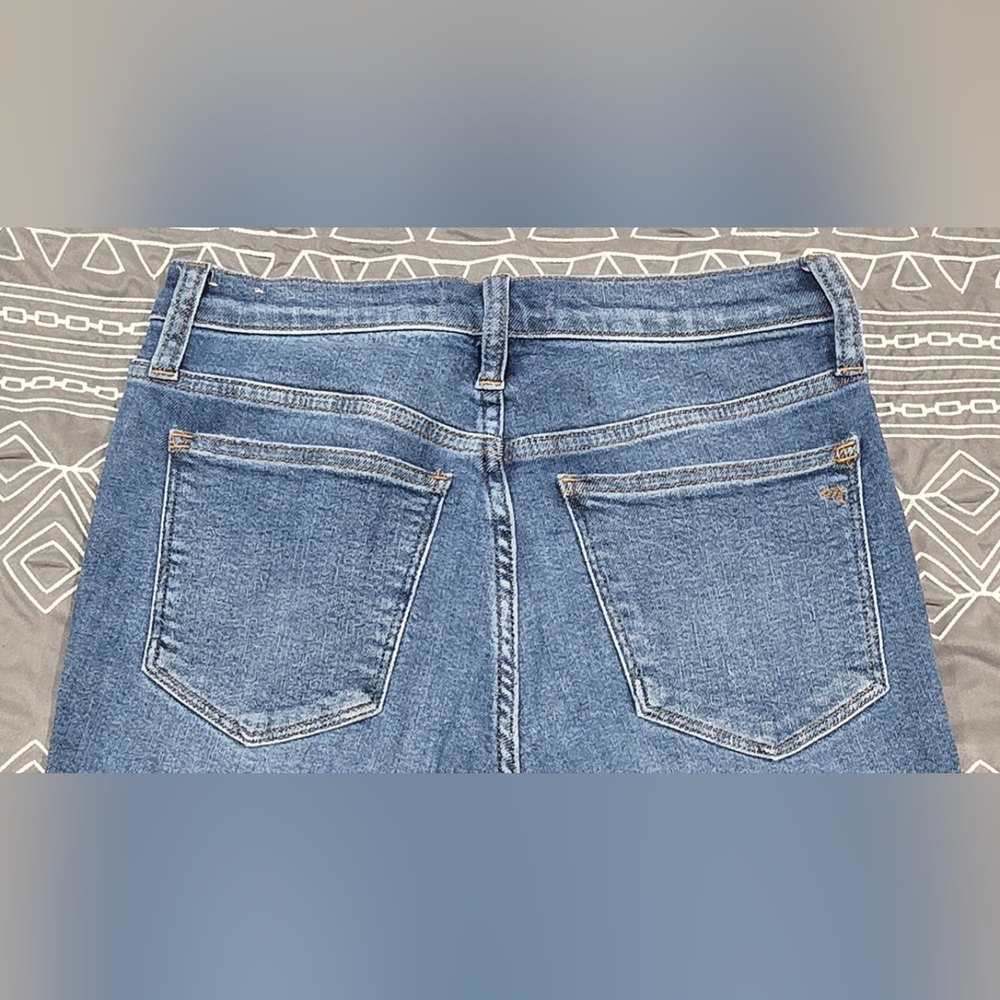 Madewell 10" High Rise Skinny Cropped Jeans Size 26 - Picture 4 of 8